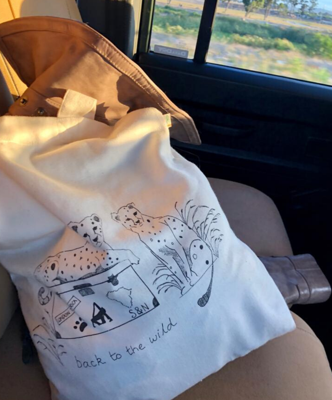 Recycled Cotton Tote Bag - Saba & Nairo