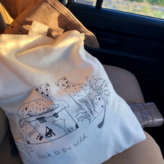 Recycled Cotton Tote Bag - Saba & Nairo