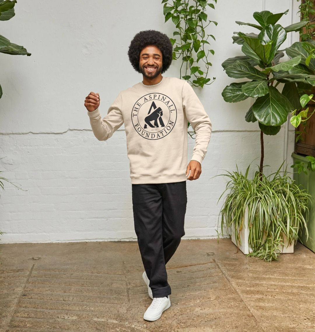 Aspinall Foundation crew neck sweater