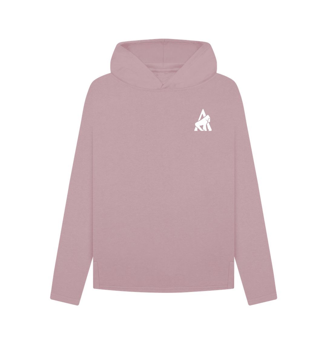 Mauve Back to the Wild hoodie (women)