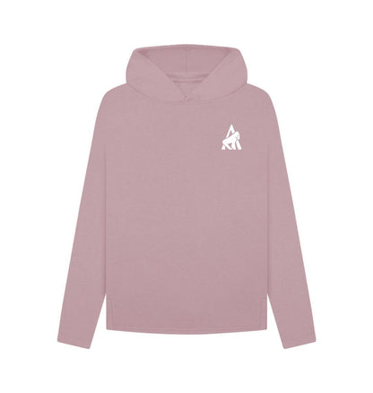 Mauve Back to the Wild hoodie (women)