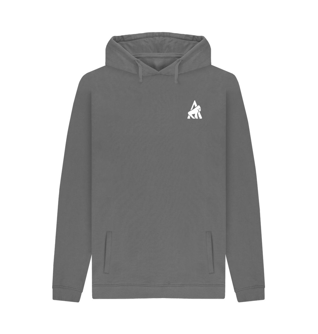 Slate Grey Back to the Wild hoodie (mens)