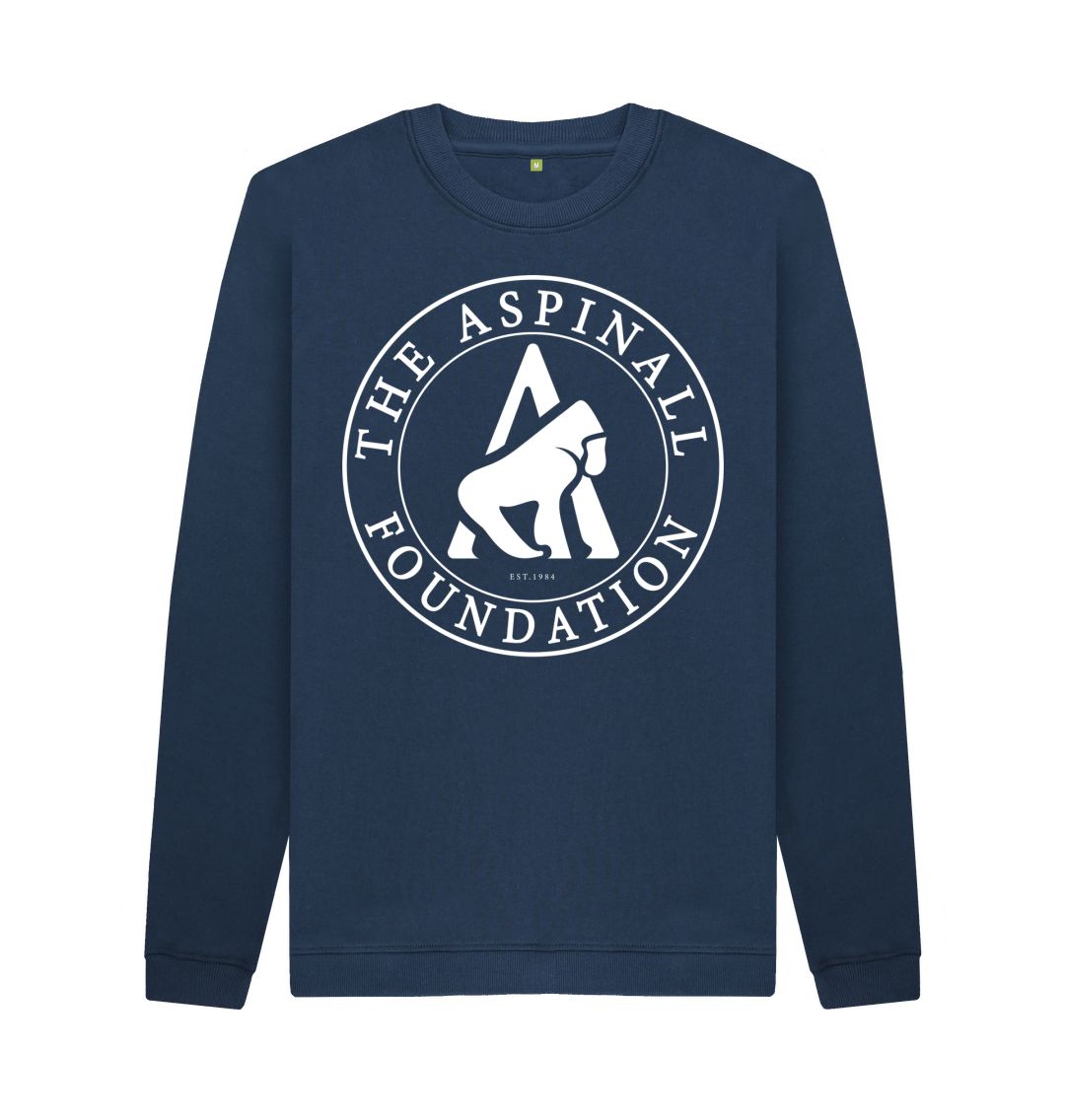 Navy Blue Back to the Wild sweater