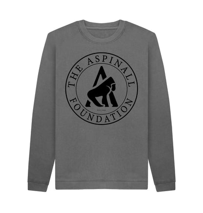 Slate Grey Aspinall Foundation crew neck sweater